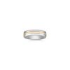 6mm Wedding Band in Titanium and 18k Yellow Gold