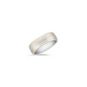 14k Two-Tone Gold Wedding Band (7mm)