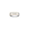 14k Two-Tone Gold Wedding Band (7mm)