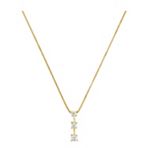Round Diamond Three-Stone Pendant (18)
