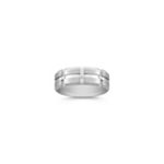 Round Diamond Wedding Band