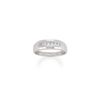 Princess Cut Diamond Wedding Band