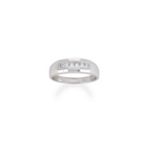 Princess Cut Diamond Wedding Band