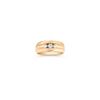 Round Diamond Wedding Band