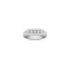Round Diamond Wedding Band
