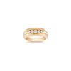 Round Diamond Wedding Band