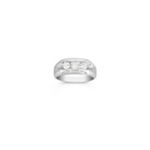 Round Diamond Wedding Band