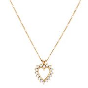 1/2 ct. t.w. Round Diamond Heart Pendant (18)