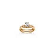 1/2 ct. Crisscut Cushion Cut Diamond Wedding Set