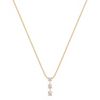 Round Diamond Three-Stone Pendant (18)