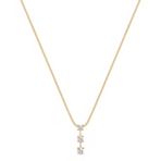 Round Diamond Three-Stone Pendant (18)