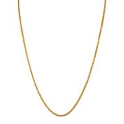 14k Yellow Gold Wheat  Chain (18)