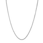 14k White Gold Wheat  Chain (18)