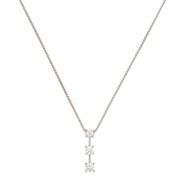 1/3 ct. t.w. Round Diamond Three-Stone Pendant (18)