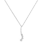 1/2 ct. t.w. Round Diamond Journey Pendant (18)