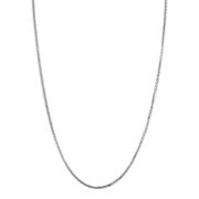 14k White Gold Wheat  Chain (20)