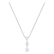 1 ct. t.w. Round Diamond Three-Stone Pendant (18)