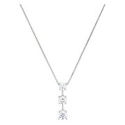 1 1/4 ct. t.w. Round Diamond Three-Stone Pendant (18)