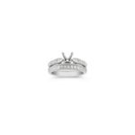 Round Diamond Wedding Set