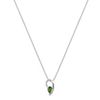 Pear Shaped Green Sapphire Pendant (18)