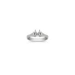 Vintage Cathedral Solitaire Engagement Ring