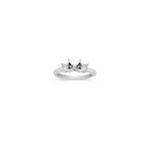Princess Cut Three-Stone Diamond Engagement Ring