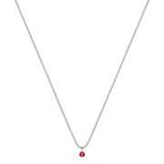 1/10 ct. Round Ruby Pendant (18)