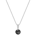 9mm Cultured Tahitian Pearl Pendant (18”)