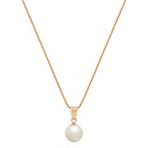 6mm Cultured Akoya Pearl Pendant (18”)