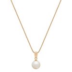 6mm Cultured Akoya Pearl Pendant (18”)