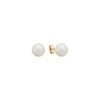 8mm Cultured Freshwater Pearl Solitaire Earrings