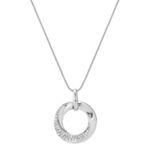 Round Diamond Circle Pendant (18 in.)
