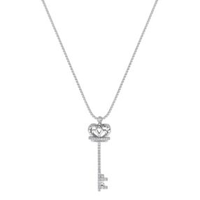 Round Diamond Pendant (18