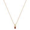 Oval Ruby and Diamond Pendant (18)