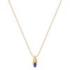 Oval Sapphire and Diamond Pendant (18)
