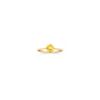 Round Yellow Sapphire Ring