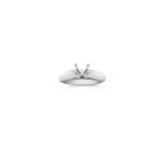 14k White Gold Engagement Ring