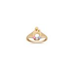 Round Multi-Colored Sapphire and Diamond Mother & Child® Ring by Janel Russell