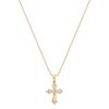 Round Diamond Cross Pendant (18)