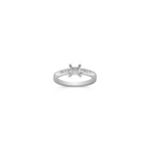 Princess Cut Diamond Engagement Ring with Channel Setting