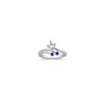 Round Sapphire Ring