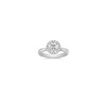 Halo Diamond Engagement Ring