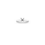 Solitaire 14K White Gold Engagement Ring