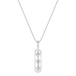 Round Diamond Pendant (18 in.)