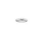 14k White Gold Wedding Band