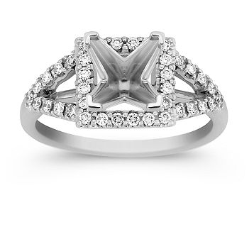 Round Diamond Engagement Ring (Unmounted)