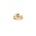 14k Yellow Gold Wedding Set