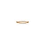 Round Diamond Anniversary Band in 18K Gold