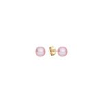 6mm Lavender Cultured Freshwater Pearl Solitaire Earrings
