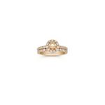 Round Diamond Wedding Set